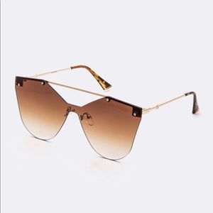 Cat eye aviator shades